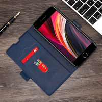 Funda de Cuero para Teléfono con Ranuras para Tarjetas, para iPhone 15, 14 Plus, 13 Pro Max, 12 Plus, 11, y para Samsung S24 Plus, S23, S22, S21, Estilo Ejecutivo, Elegante y Protectora