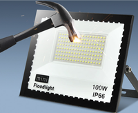 Projecteur LED 10w 20w 30w 50w 100w 150w 200w Projecteur à réflecteur Super lumineux Éclairage de sécurité moderne