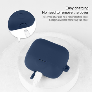 Funda Protectora para Auriculares, Funda de Silicona para Auriculares <span class=keywords><strong>EarFun</strong></span> Air Pro 4+, Carcasa para Auriculares Inalámbricos TWS, Funda para Airpods Pro - Product Image 4