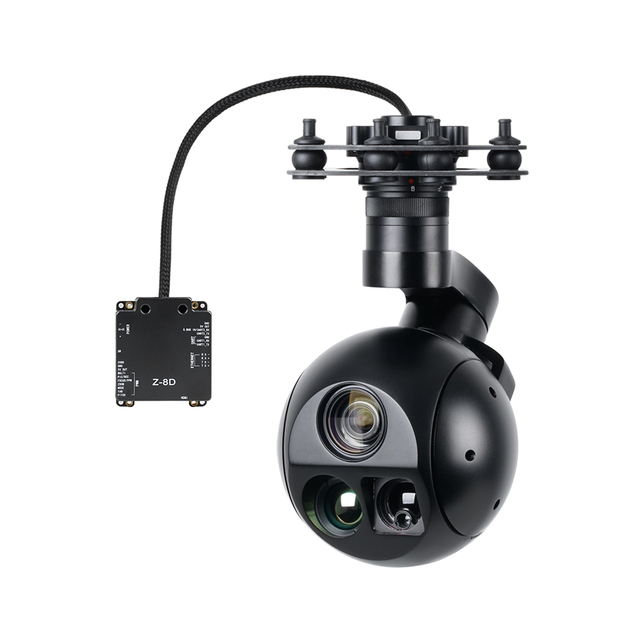 A10TR Pro UUUFLY 3 for AI Tracking Gimbal Camera for Drone with 10x Optical Zoom 1080P HD 128G SD Card