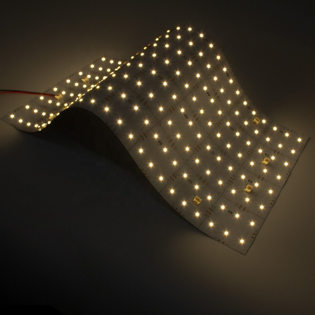 OEM OBM Star Product LED Panel Light SMD2835 DC24V Cuttable Backlight LED Flexible Panel Sheet Light for Marble Countertop