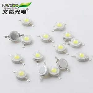 Bridgelux Double Gold Wire High Stability 1w Warm White High Power Led Chip Lamp Beads For Street Lights And Garden Light