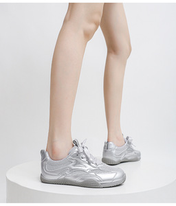 Zapatos para caminar de diseño de moda de alta calidad, zapatillas deportivas para <span class=keywords><strong>mujer</strong></span>, <span class=keywords><strong>Tenis</strong></span> blanco, calzado femenino para primavera y otoño, informal para exteriores - Product Image 5