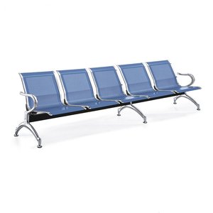 Chaises d'attente commerciales pour bureaux, aéroports, banques, salons, sièges 5 places, chaises de réception pour hôpitaux et salles d'attente - Product Image 1