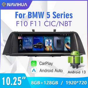NaviHua Radio de Coche Android de 10.25 Pulgadas para BMW Serie 5 F10 NBT CIC, Sistema Multimedia con Carplay, Navegación, Actualización de Monitor - Product Image 3