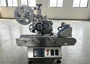 Machine d'étiquetage automatique horizontale pour bouteilles rondes en acier inoxydable, étiqueteuse pour flacons pharmaceutiques, liquides oraux, bouteilles en verre - Product Image 3