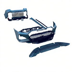Coche <span class=keywords><strong>A7</strong></span> S7 parachoques trasero delantero RS7 estilo parachoques Kits de cuerpo completo con rejilla para <span class=keywords><strong>Audi</strong></span> <span class=keywords><strong>A7</strong></span> S7 C8 2019 2020 2021 <span class=keywords><strong>2022</strong></span> 2023 2024 2025 - Product Image 1