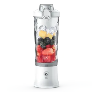 A9 Asli Pabrik IPX7 Tahan Air 600ML Kapasitas Besar Portabel USB Blender Mixer Blender Pengocok Protein Listrik