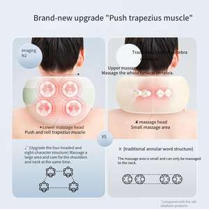 เครื่องนวดไหล่และคอ SIAASOO N2 แบบกดจุดและนวดคลึง พร้อมระบบทำความร้อนด้วยกราฟีน สำหรับนวดกระดูกต้นคอ - Product Image 5