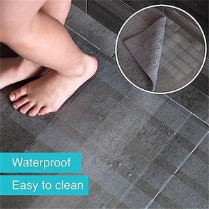 Transparent PEVA Anti Slip Tape,Invisible Waterproof Non Slip Grip Tape for Stairs,Shower, Bathroom, Bathtub, Pool & Tile Floors - Product Image 5