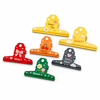 Clip Metálico Personalizado con Logotipo, 75mm, Tipo Bulldog, Vintage, de Cola Larga, para Oficina, Pinza para Papel, Colorida, Venta al Por Mayor, Fabricante