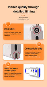 Cartucho de Tinta de Repuesto Compatible Premium HP 747 HP747 de 300 ml, Tinta de Pigmento para Impresora HP DesignJet Z9 Z9+ - Product Image 4