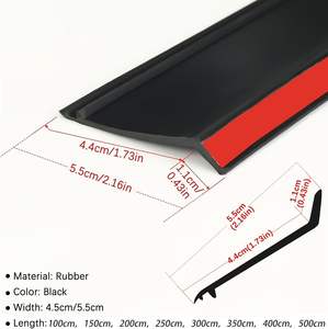 Barrière anti-pluie en caoutchouc auto-adhésive étanche pour seuil de <span class=keywords><strong>fenêtre</strong></span>, bande d'étanchéité pour portes et fenêtres - Product Image 5