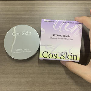 Poudre Compacte Pressée Marque Blanche Maîtrise du Sébum Waterproof Longue Tenue Baume Visage Poudre Fixatrice Matifiante - Product Image 6