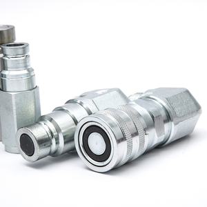Acoplador de conexión rápida de tamaño corporal 1/2 de cara plana estándar ISO16028 de alta calidad - Product Image 1