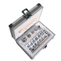 Juego de Pesas de Calibración de Precisión Veidt E2 F1 F2 M1 de 1g-500g para Balanza de Laboratorio, de Acero Inoxidable
