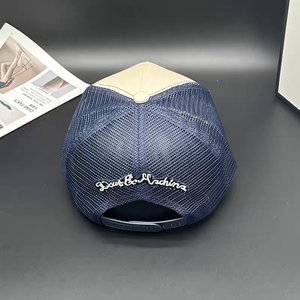 Primavera otoño americano Retro gorra de béisbol 100% algodón <span class=keywords><strong>DEUS</strong></span> letra bordado malla transpirable al aire libre playa sombrilla Unisex - Product Image 6