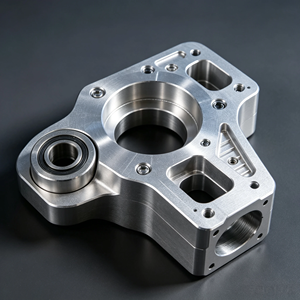 Composants de fraisage CNC de haute précision, boîtier carré en acier inoxydable sur mesure et bride ronde pour machines d'automatisation - Product Image 3