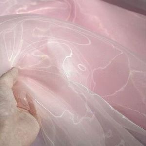 Organza <strong>Fabric</strong> Yarn <strong>Mesh</strong> Skirt Sheer Tulle Voile <strong>Shiny</strong> Polyester Organza <strong>Fabric</strong> for Wedding Dress - Product Image 4