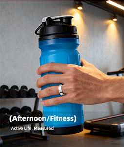 Anneau intelligent SHR K3 pour la récupération physique, suivi d'activité, <span class=keywords><strong>calcul</strong></span> des <span class=keywords><strong>calories</strong></span> brûlées, compteur de pas, analyse de la qualité du sommeil, contrôle par application IA - Product Image 3