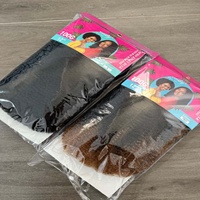 Expédition Rapide – Perruque Afro Kinky Synthétique Tressée de 12 Pouces, 100g, pour Crochet, AfroTwist, Cheveux en Vrac, Extension de Dreadlocks Reggae