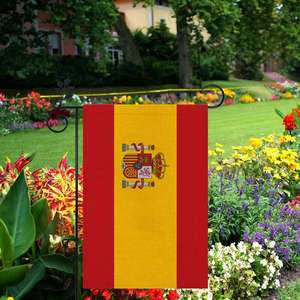 Drapeau d'<span class=keywords><strong>Espagne</strong></span> en lin de haute qualité pour l'extérieur, 12*18 pouces, plus de styles au choix - Product Image 3