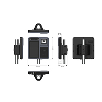 Validateur de billets sans contact paiement bus transport municipal NFC QR scanner P18-Q de collecte des tarifs