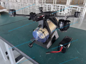 Sistem Drone Serat Optik Kevlar Berkecepatan Tinggi yang Dapat Disesuaikan dengan Jangkauan 2-50 km Dilengkapi Unit Ujung Serat Optik - Product Image 2