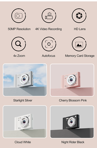 Caméra vidéo numérique HD portable tendance avec fonction d'impression instantanée, cadeau idéal pour Noël et les anniversaires, pour enfants et tout-petits, appareils photo pour enfants - Product Image 5