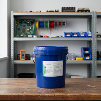 Composé de scellement en gel de silicone AB pour connecteurs de câbles LED, résistant à l'humidité et à la faible résistance thermique