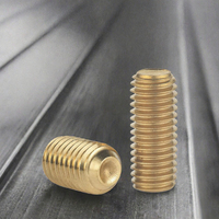 Vis à tête hexagonale en métal zingué métrique, vis sans tête à tête cylindrique, classe 8 DIN916 M8, diamètre de la tête 10 mm