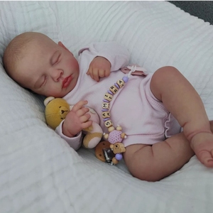 Lifereborn ตุ๊กตาทารกแรกเกิด <span class=keywords><strong>LOULOU</strong></span> ตุ๊กตารีบอร์นที่สมจริงซิลิโคนไวนิลนุ่มเล่นตุ๊กตาของเล่น - Product Image 2