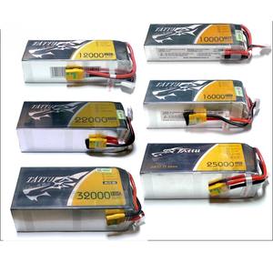 แบตเตอรี่ลิโพ Tattu 8000 10000 12000 16000 22000 25000 30000 32000mAh พร้อมหัวต่อ XT60S สำหรับของเล่นบังคับวิทยุ - Product Image 1