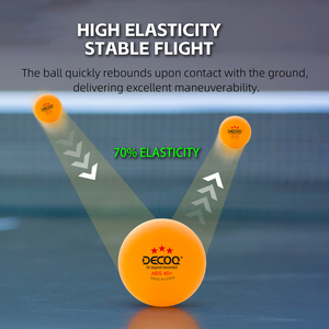 <span class=keywords><strong>Pelotas</strong></span> <span class=keywords><strong>de</strong></span> <span class=keywords><strong>Tenis</strong></span> <span class=keywords><strong>de</strong></span> <span class=keywords><strong>Mesa</strong></span> DECOQ <span class=keywords><strong>de</strong></span> Calidad Profesional, 3 Estrellas, Duraderas, ABS, 40 mm, Sin Costuras, Personalizadas, para Entrenamiento, 150 Unidades - Product Image 5