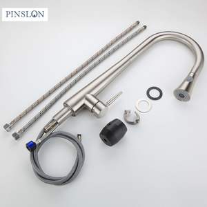 ก๊อกน้ำสำหรับห้องครัว,ก๊อกน้ำสำหรับห้องครัวแบบดึง Robinetterie <span class=keywords><strong>Toti</strong></span> Musluk Batarya Grifos Para Lavamanos Mixer ไม่มีสนิม - Product Image 3