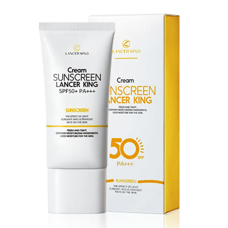 Prévenir les coups de soleil Protection solaire durable Protection Uv Hydratant non gras Résistant à l'eau 50g Crème solaire