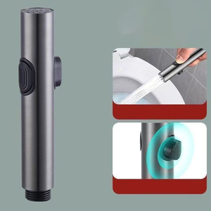 Ensemble de pulvérisateurs de bidet portatifs chromés en gros, kit de douche Shattaf mural pour hôtels et résidences - Product Image 4