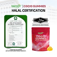 Aangepaste COQ10 Gummies Antioxidanten Gezondheidssupplementen voor Volwassenen Fruit Smaak Hartgezondheid Natuurlijk & Glutenvrij