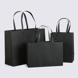 ถุงกระดาษคราฟท์พิมพ์ลายตามสั่ง พร้อมหูหิ้ว สำหรับบรรจุภัณฑ์ - Product Image 3