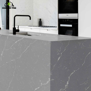 Bán buôn Chất lượng cao đúc sẵn thạch anh đá nhân tạo tấm đá cẩm thạch hiện đại Carrara nhà bếp Countertop giá cả cạnh tranh - Product Image 1