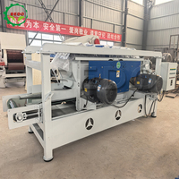 Machine à copeaux de bois industrielle 1-1.5 t/h-Système de coupe à quatre arbres pour la literie des chevaux