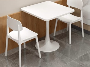 Simple Luxury White <strong>Small</strong> Size Black <strong>Small</strong> Tea <strong>Table</strong> Home Restaurant <strong>Dining</strong> Room Furniture <strong>Space</strong> Save White <strong>Table</strong> - Product Image 2