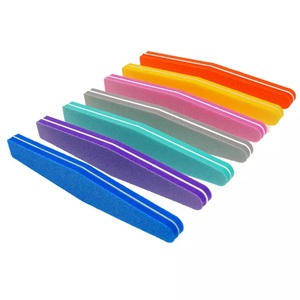 Lime à ongles éponge lavable, grain 100/180, bloc polissoir personnalisable, pour soin des ongles en acrylique, polissage, manucure en salon - Product Image 3