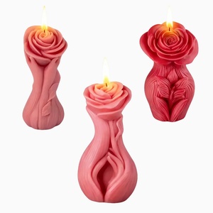 Molde de Silicona Creativo para Velas con Forma de Rosa y Cuerpo Humano para el Día de San Valentín, Marca TangChu - Product Image 5