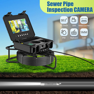 <span class=keywords><strong>PVC</strong></span> 10.1 pouces vidange et inspection de <span class=keywords><strong>tuyau</strong></span> 360 degrés CMOS 32MM lentille IP68 double lentille endoscope - Product Image 6
