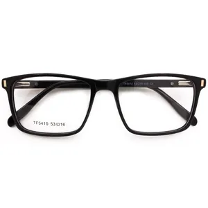 SARA lüks gözlük çerçeve erkekler optik kare jant gözlük çerçevesi erkek yüksek kaliteli asetat şeffaf gözlük
