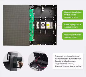 Écran LED personnalisé haute définition P1.86 pour intérieur, utilisation dans les aéroports, les magasins de détail, les centres commerciaux, les métros, les expositions - Product Image 3