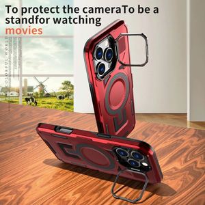 Coque de téléphone personnalisable avec anneau magnétique en option, PC + TPU + alliage de zinc, cadre de caméra métallique pour iPhone 16 17 Pro Max - Product Image 6