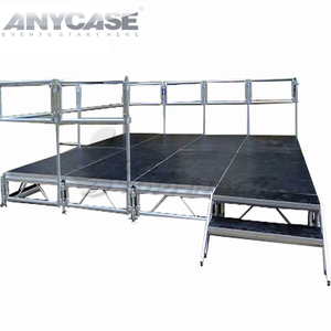 Anycase nhôm sân khấu nền tảng dễ dàng-to-lắp ráp 40ft <span class=keywords><strong>x</strong></span> 60ft nhôm sân khấu và trusses cho buổi hòa nhạc cho thuê - Product Image 5