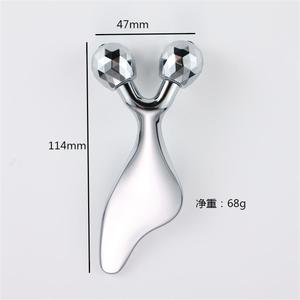 Masajeador Facial de Lujo de Aleación de Zinc con Bolas de Corte Diamantado, Herramienta Gua Sha Multiusos para Cuello, Brazos y <span class=keywords><strong>Piernas</strong></span> - Product Image 5